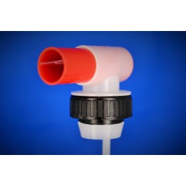 40 mm. Hane PP Natur/Rød/Sort f. 40 mm. dunke 40 mm. Hane PP Natur/Rød/Sort f. 40 mm. dunke