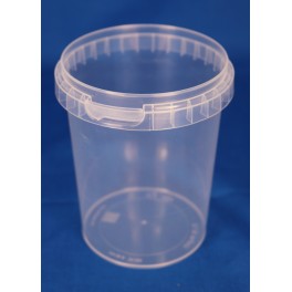520 ml. Plastbøtte PP natur FS f. 95 mm. låg 520 ml. Plastbøtte PP natur FS f. 95 mm. låg