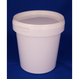 870 ml. Plastbøtte PP hvid RS f. 118 mm. låg 870 ml. Plastbøtte PP hvid RS f. 118 mm. låg