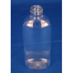 50 ml. kosmetikflaske oval klar f. 20mm