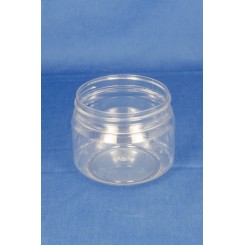 200 ml. Plastdåse rund std. PET klar f. 70 mm. 