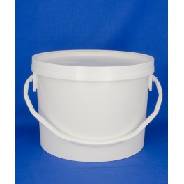 1550 ml. Plastbøtte PP Natur FS f. 148mm. låg 1550 ml. Plastbøtte PP Natur FS f. 148mm. låg