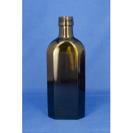 Meplatflaske Brun 250 ml.