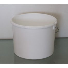4,8 liter Spand PP Hvid f. 222 mm. PH 4,8 liter Spand PP Hvid f. 222 mm. PH