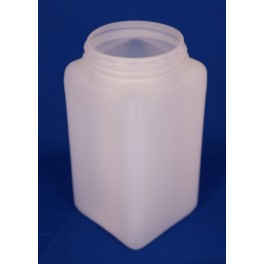 1000 ml. Firkantdåse natur f. 80 mm. låg 1000 ml. Firkantdåse natur f. 80 mm. låg