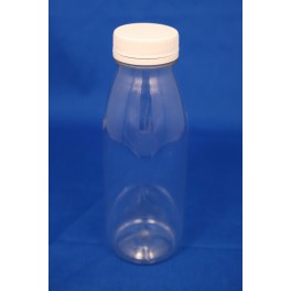 330 ml. Juiceflaske rund PET klar f. 38 mm. 330 ml. Juiceflaske rund PET klar f. 38 mm.