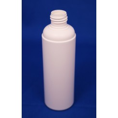 150 ml. kosmetikflaske rund hvid f. 22 mm.