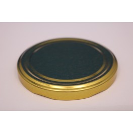 Metallåg f. Konservesglas 70 mm guld