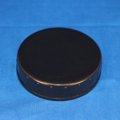 Låg sort 68 mm. F. gevindglas 