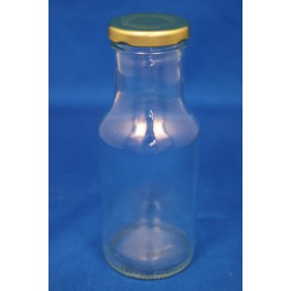Konservesglas design rund flaske klar 250 ml. Konservesglas design rund flaske klar 250 ml.
