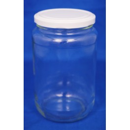 Konservesglas rundt klar 850 ml. Konservesglas rundt klar 850 ml.
