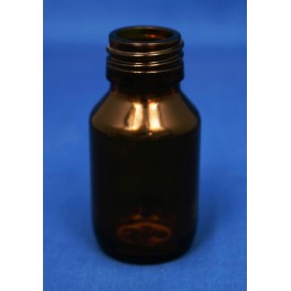 Medicinflaske brun 50 ml PP28