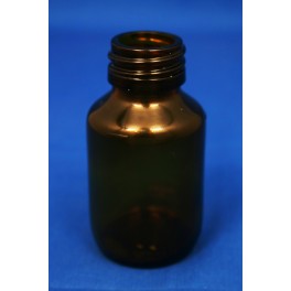 Medicinflaske brun 60 ml PP28