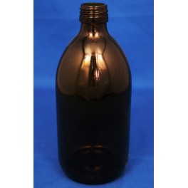 500 ml Medicinflaske sirup brun f. PP28