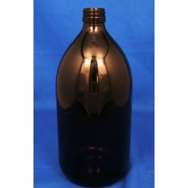 1000 ml Medicinflaske sirup brun f. PP28