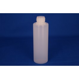 100 ml. kosmetikflaske rund frosted f. 22 mm.