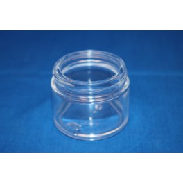 50 ml. Salveglas rund klar 50 ml. Salveglas rund klar